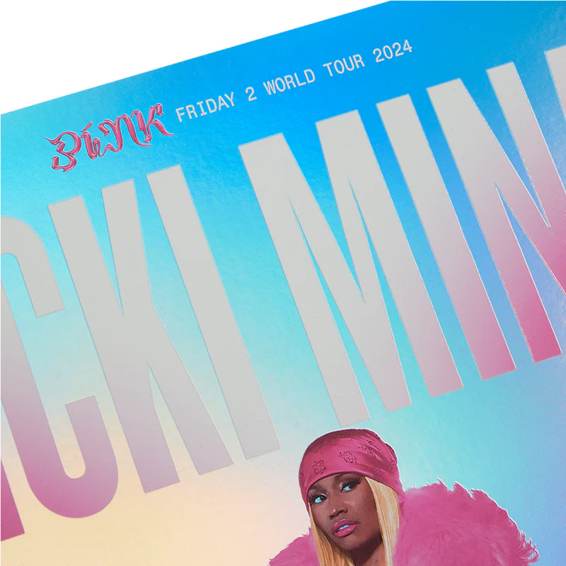 Nicki Minaj - Pink Friday 2 World Tour Print