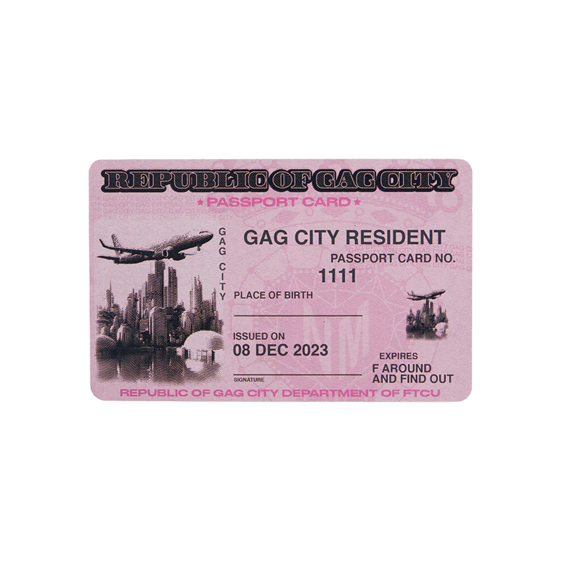 Nicki Minaj - Passport Card