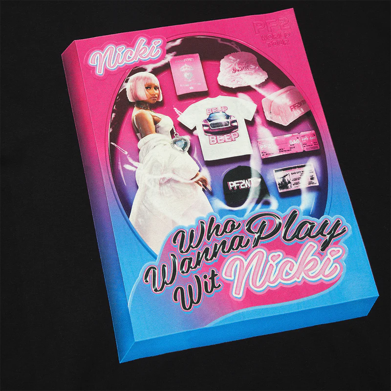 Nicki Minaj - Play Wit Nicki Black Tee